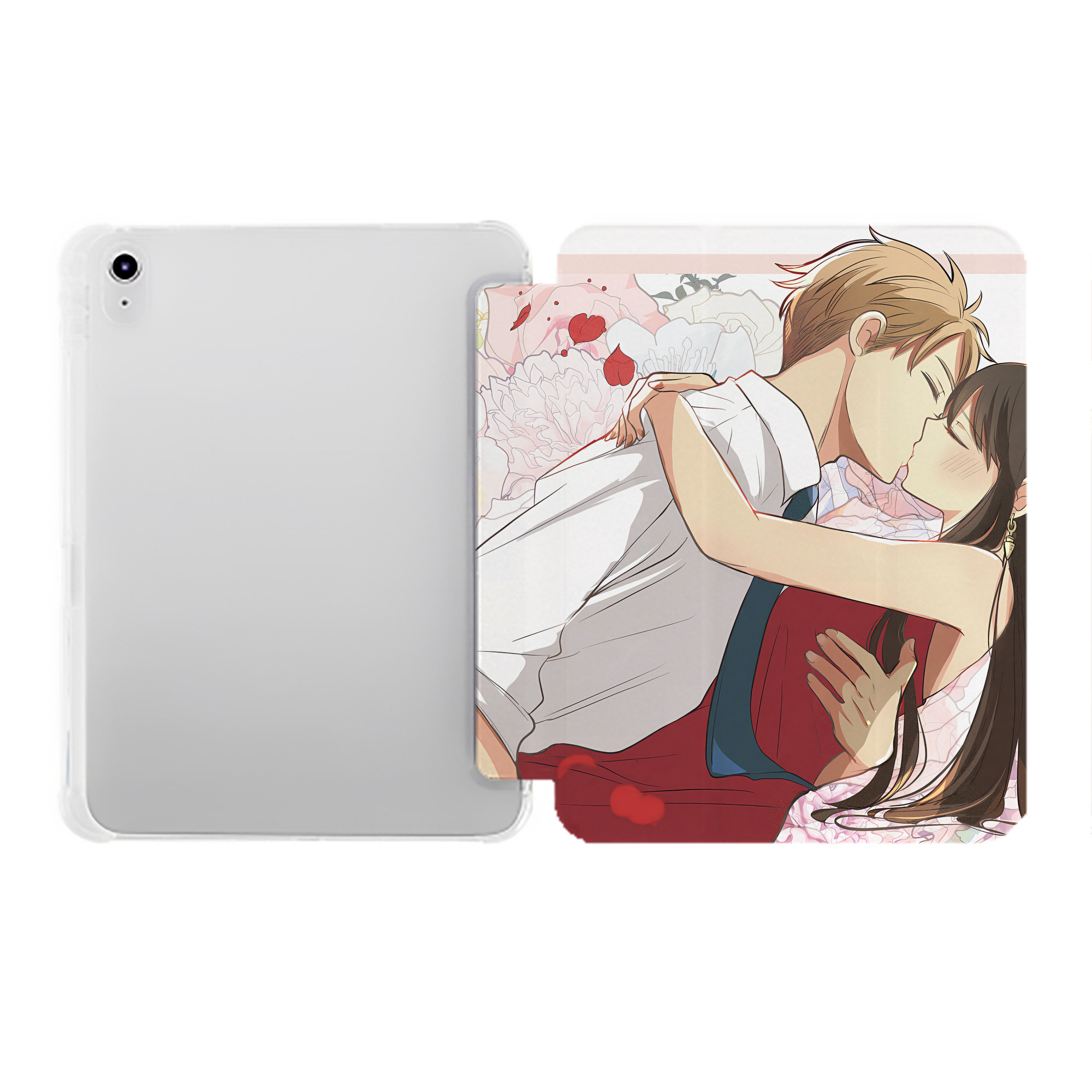 （画像用） SPY×FAMILY间谍家家酒 IPad ケース ペン収納付き 三つ折りスタンド PUレザー×シリコン 対応機種9.5/10.5/10.9インチ